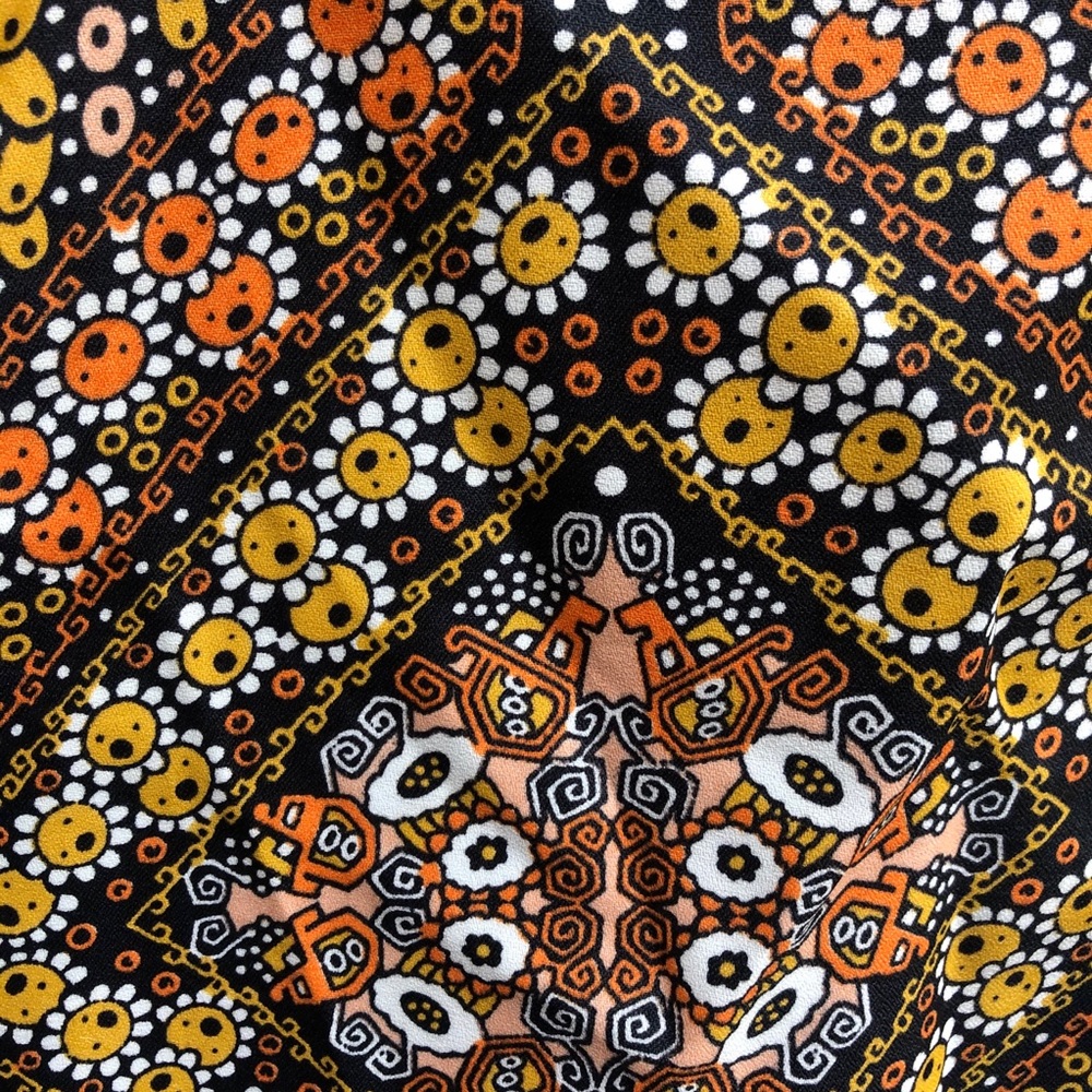 70s vintage Laurenz Arnel BoHo maxi dress - Picture 7 of 12